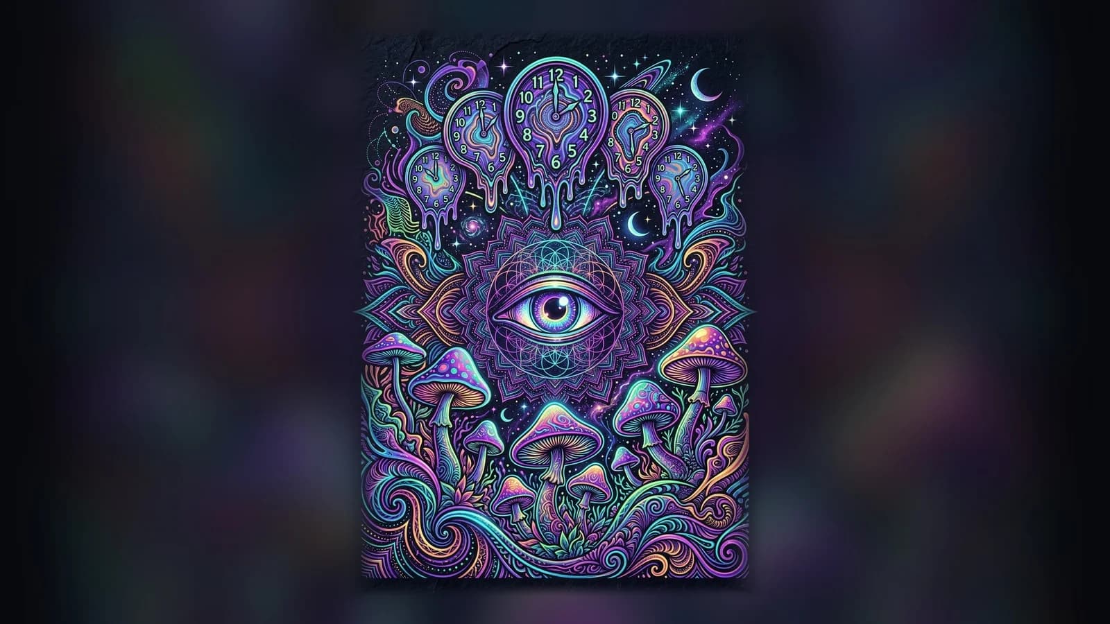 Mind Trips & Psychedelic Aesthetics: How 60s & 70s Art Inspires Modern Music Merch