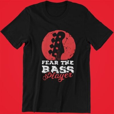 Bass-Guitar-Player - BandAdda Rock Metal Band T-shirt