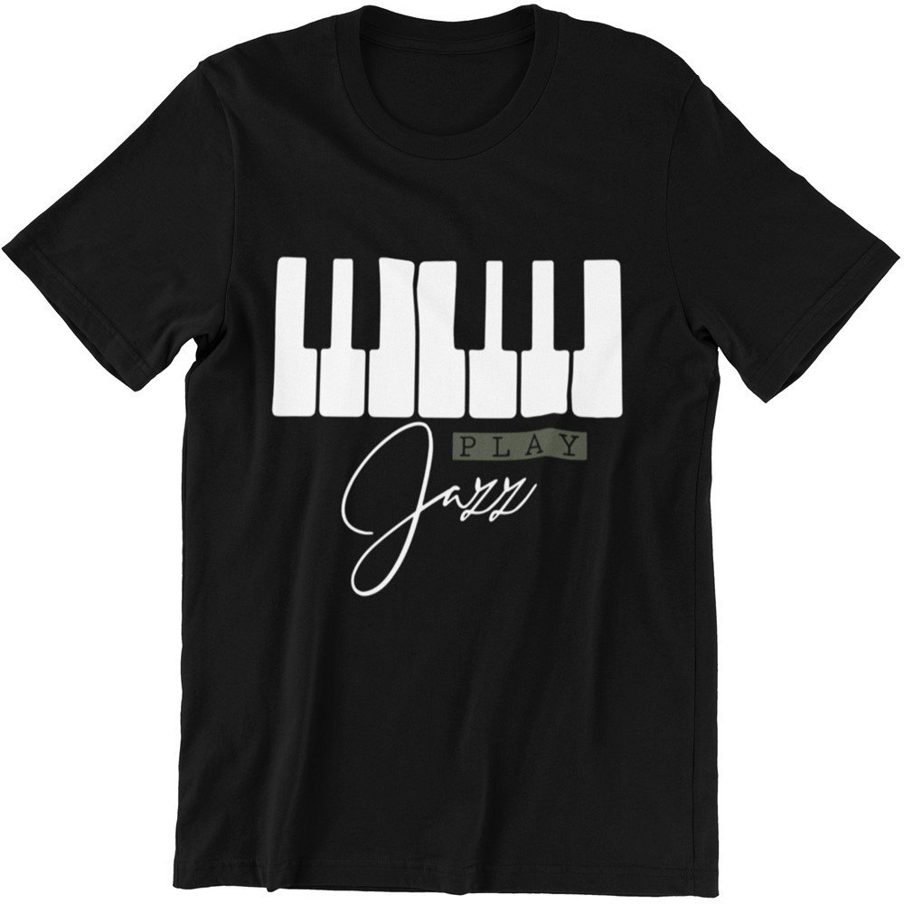Play Jazz Black Tshirt