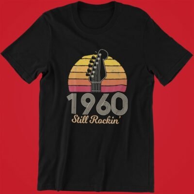 Retro Rock n Roll Guitar Vintage 1960