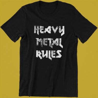 Heavy Metal Rules Distressed
