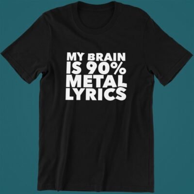 My Brain Is 90 percent Metal Lyrics