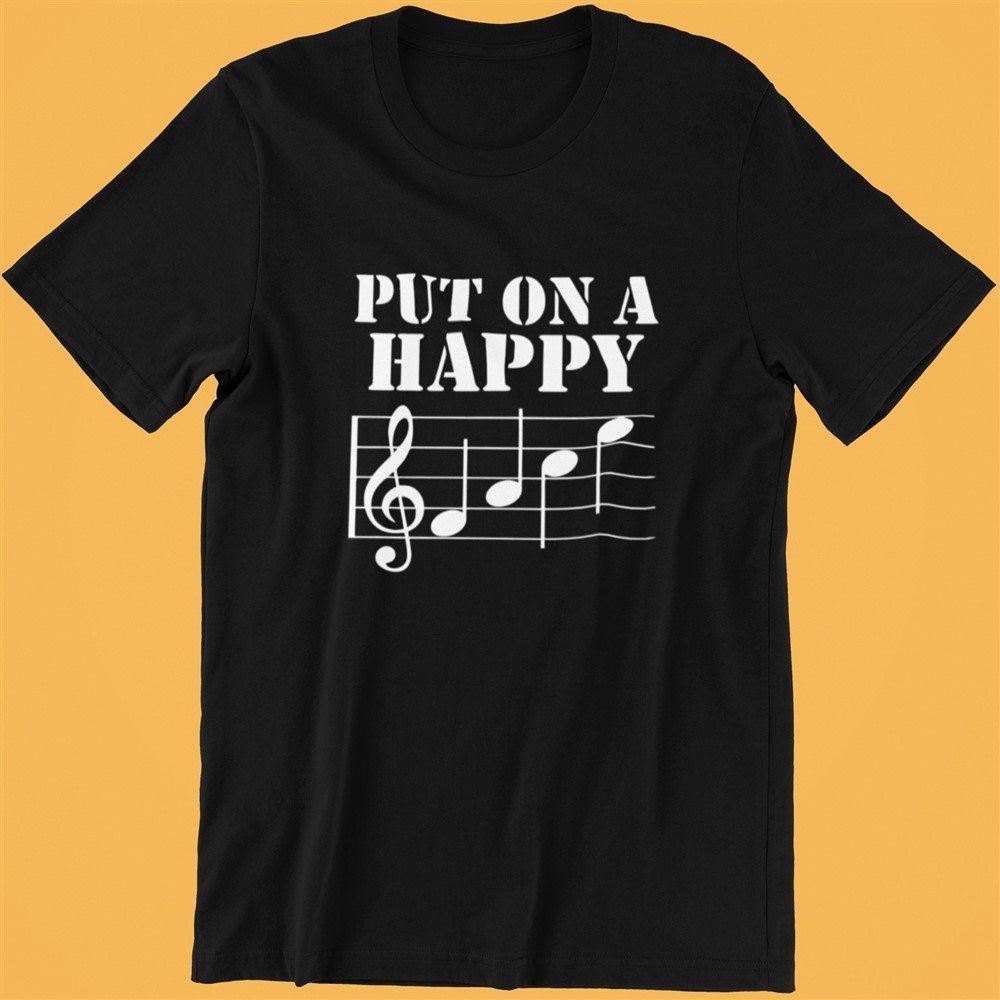 Put on a happy Face Piano Notes